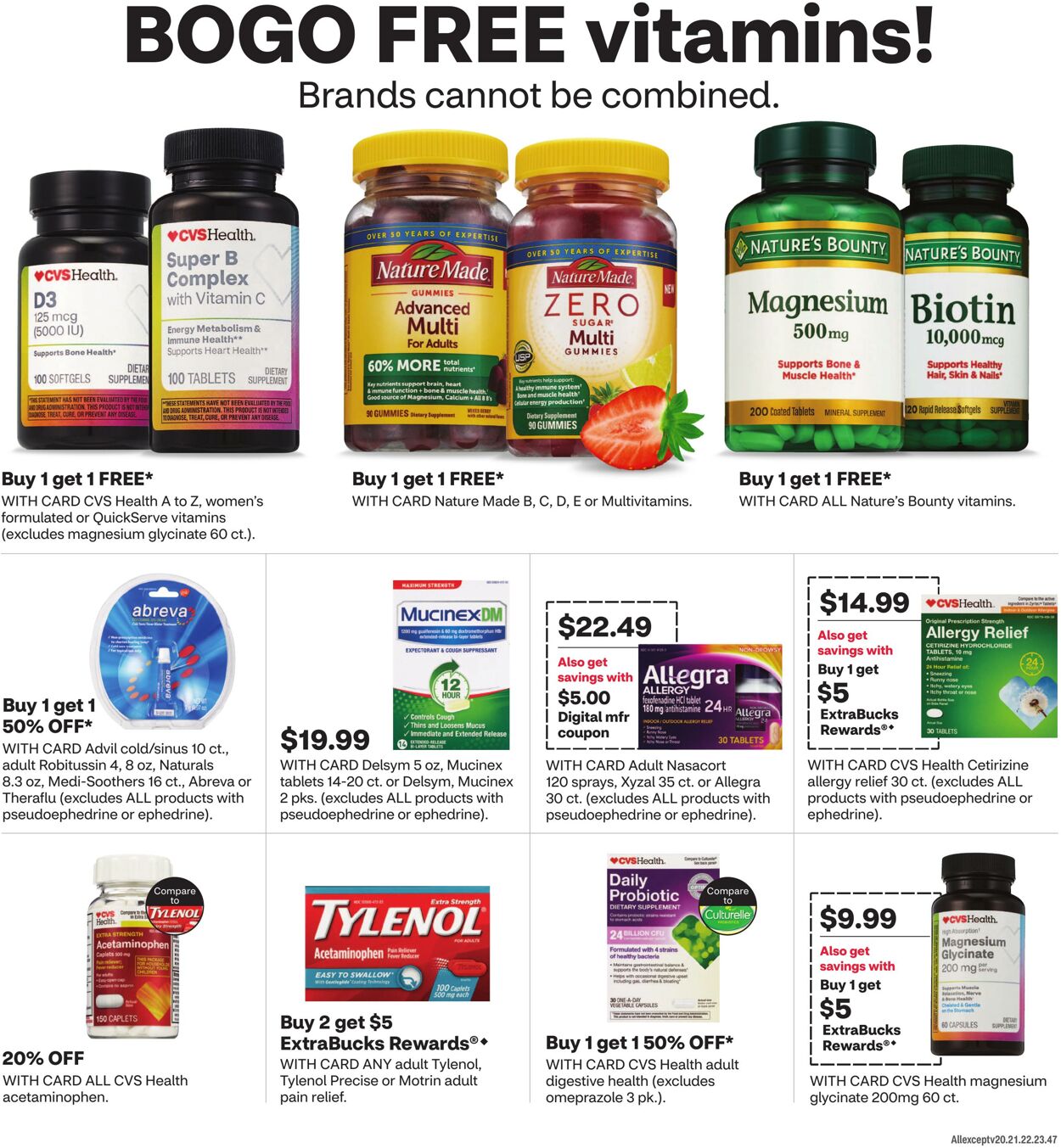 Weekly ad CVS Pharmacy 08/25/2024 - 08/31/2024