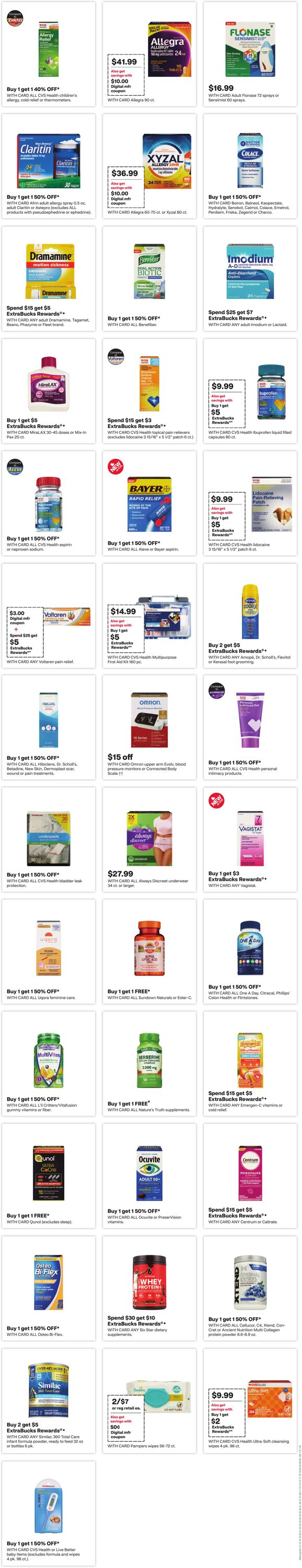 Weekly ad CVS Pharmacy 08/25/2024 - 08/31/2024