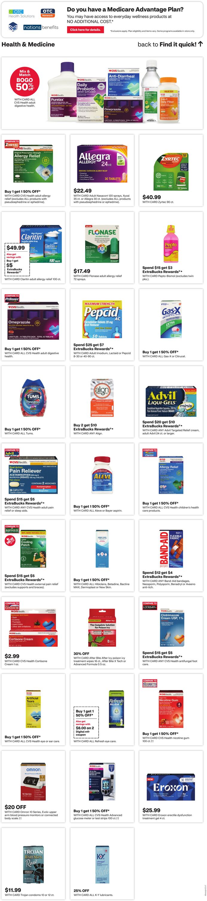 Weekly ad CVS Pharmacy 06/22/2025 - 06/28/2025
