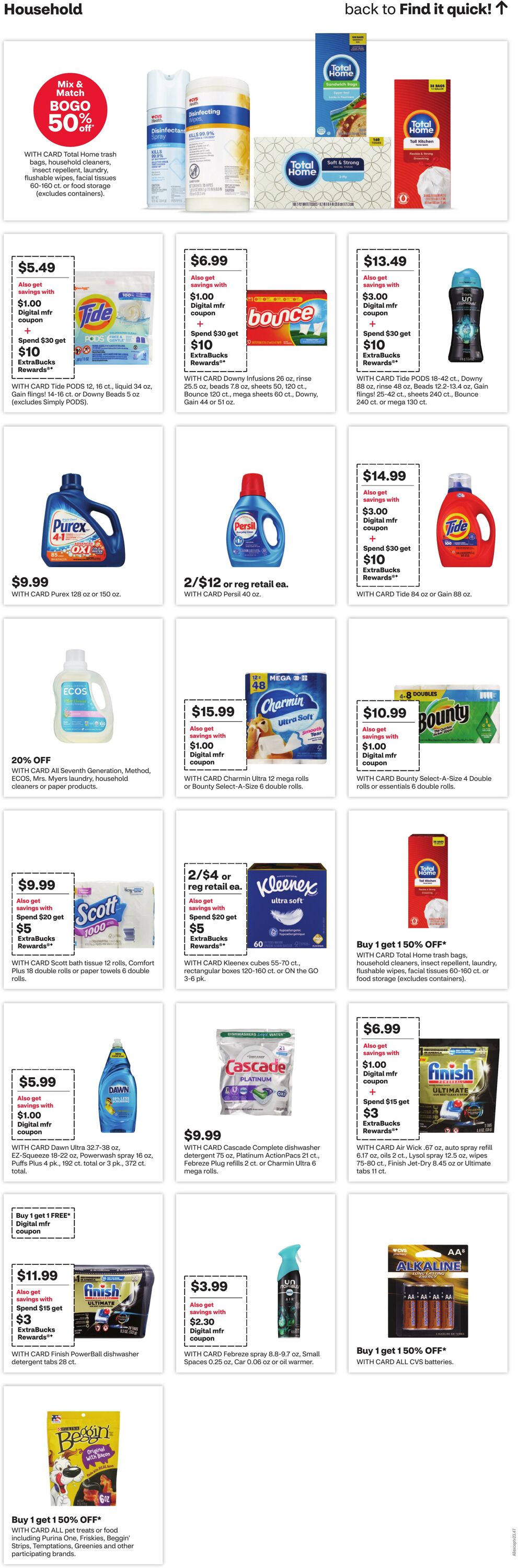 Weekly ad CVS Pharmacy 01/26/2025 - 02/01/2025