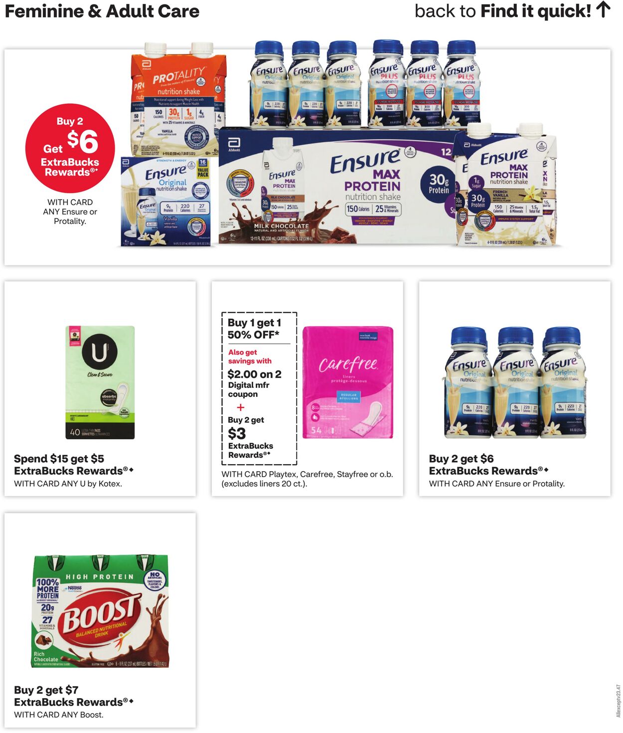 Weekly ad CVS Pharmacy 01/26/2025 - 02/01/2025