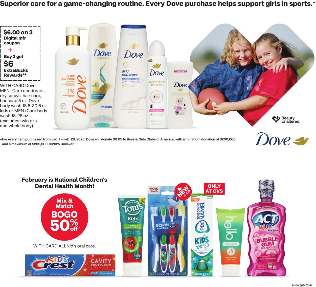 Weekly ad CVS Pharmacy 01/26/2025 - 02/01/2025