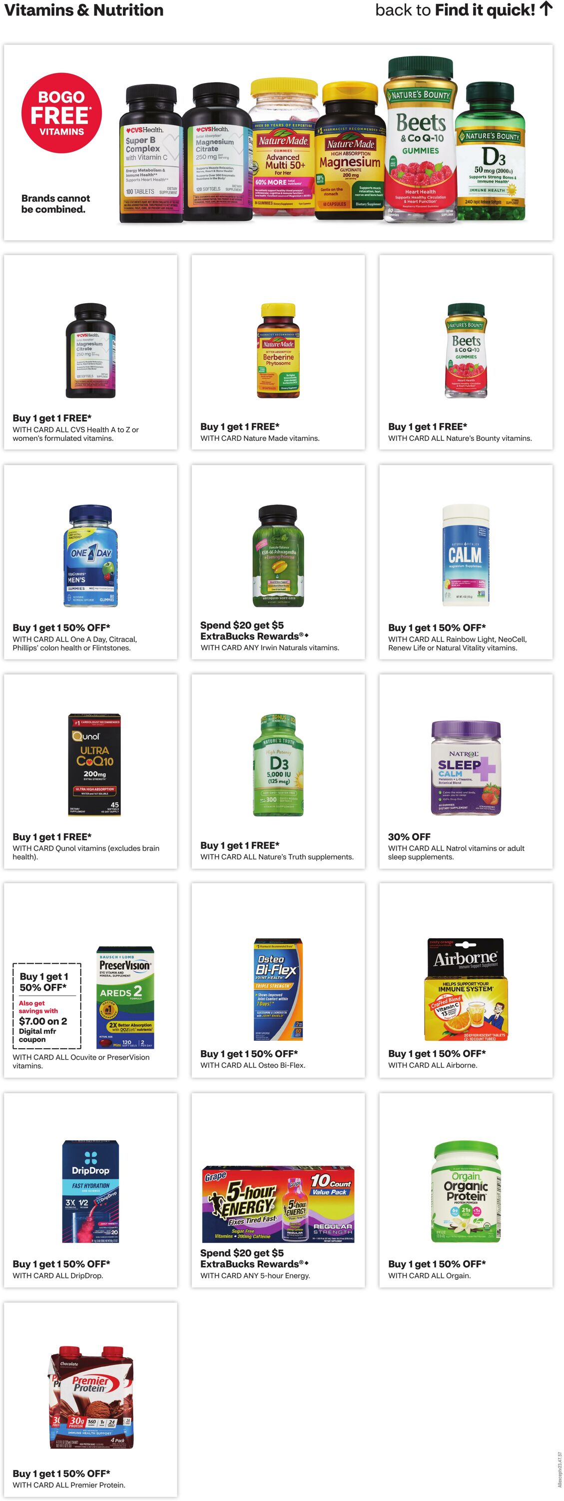 Weekly ad CVS Pharmacy 08/31/2025 - 09/06/2025