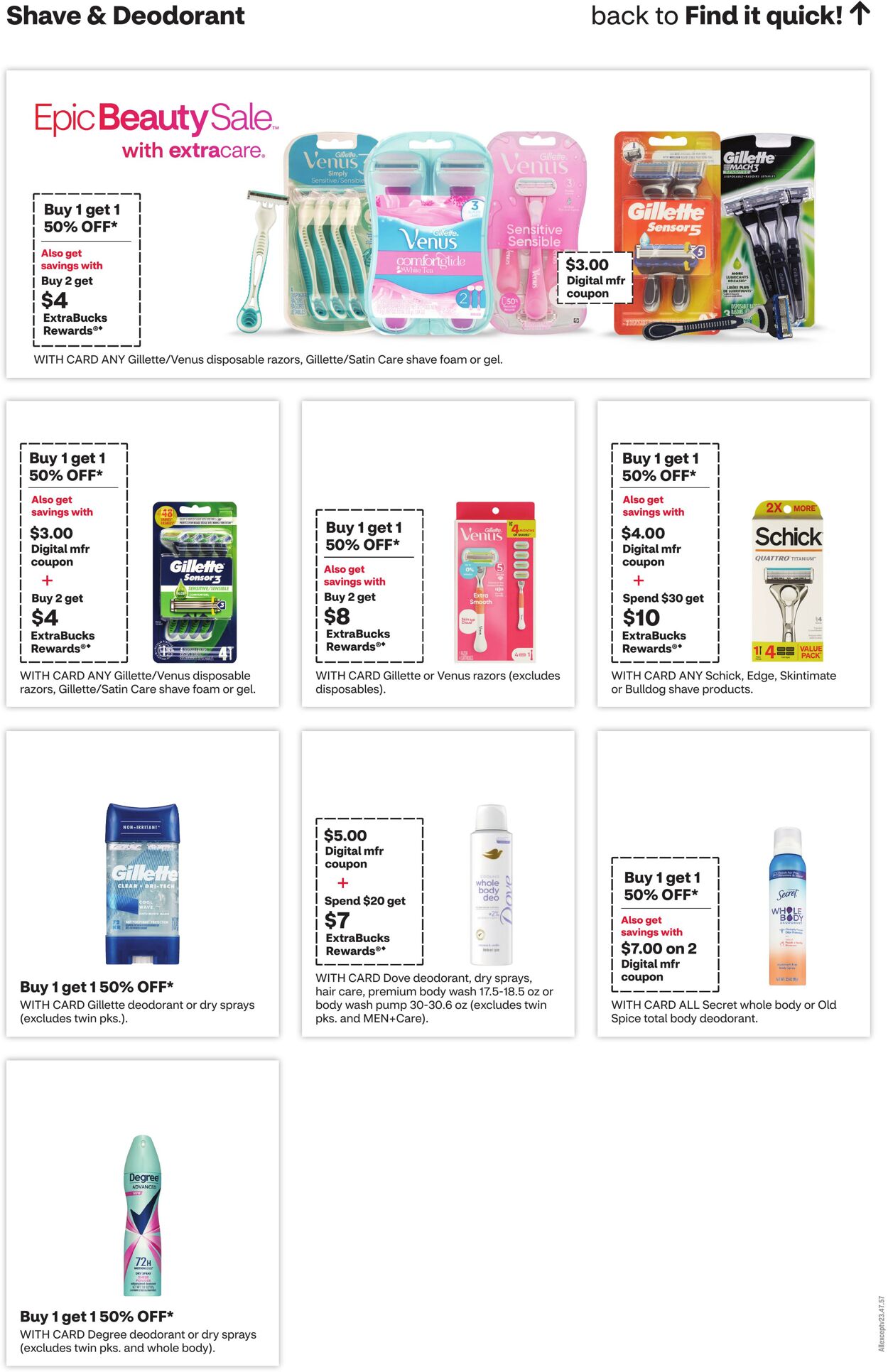 Weekly ad CVS Pharmacy 08/31/2025 - 09/06/2025