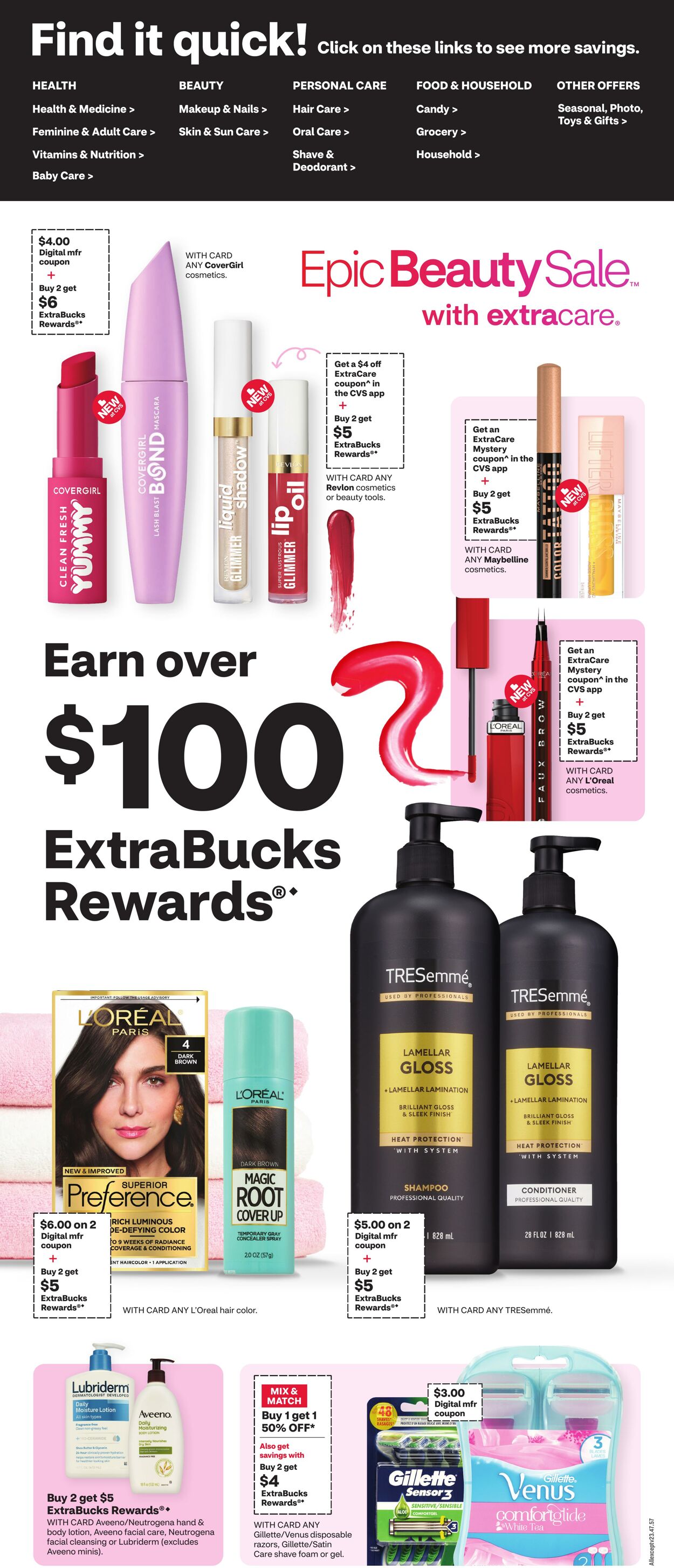 Weekly ad CVS Pharmacy 08/31/2025 - 09/06/2025