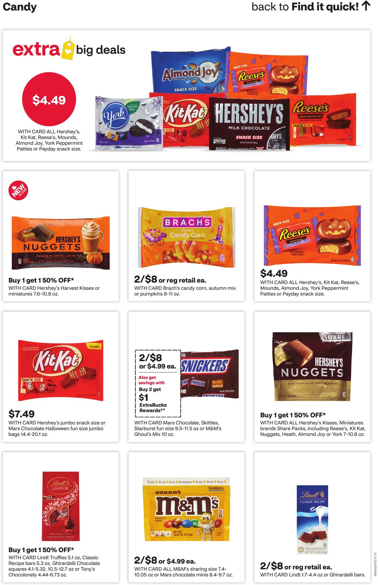 Weekly ad CVS Pharmacy 08/31/2025 - 09/06/2025