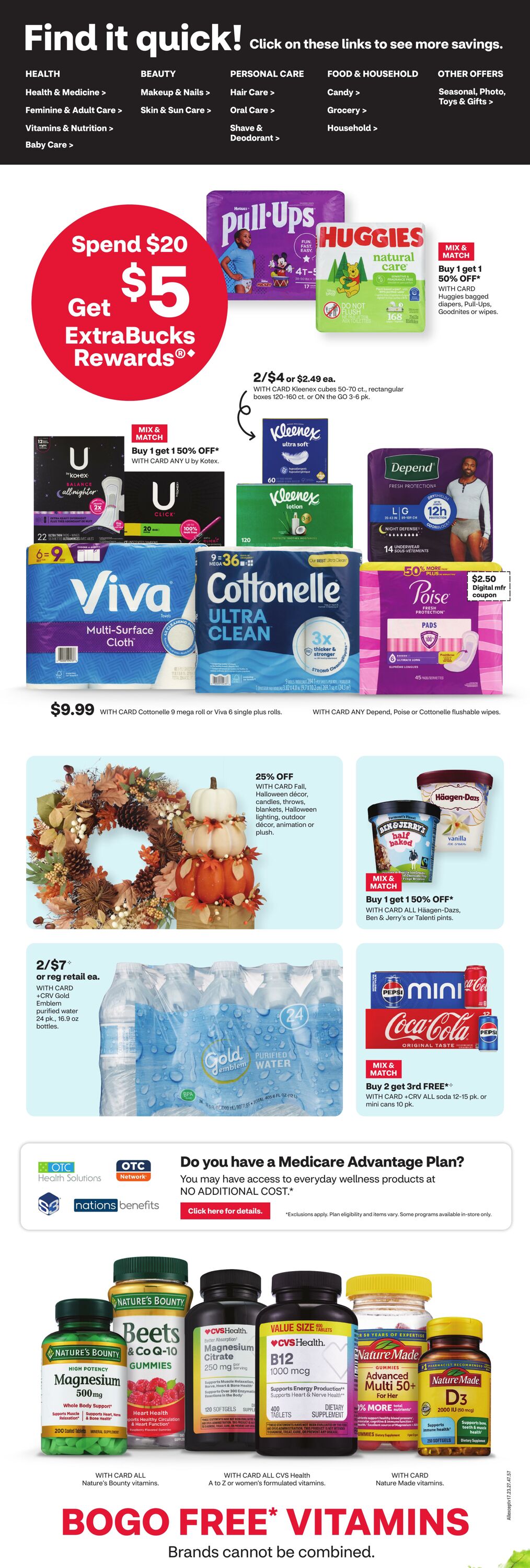 Weekly ad CVS Pharmacy 08/31/2025 - 09/06/2025