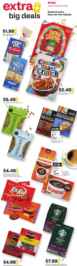Weekly ad CVS Pharmacy 08/31/2025 - 09/06/2025