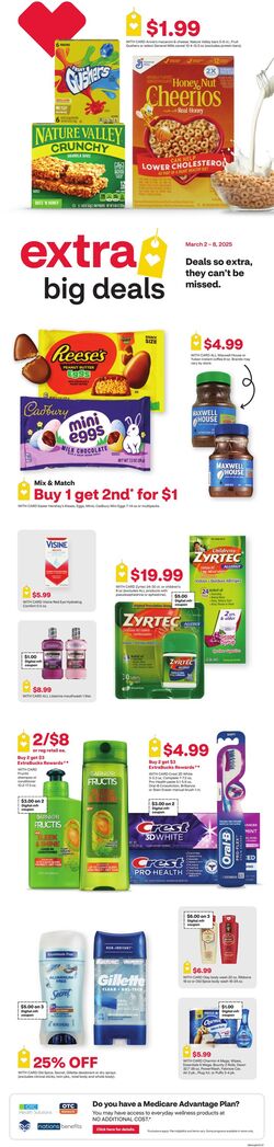 Weekly ad CVS Pharmacy 02/19/2023 - 02/25/2023