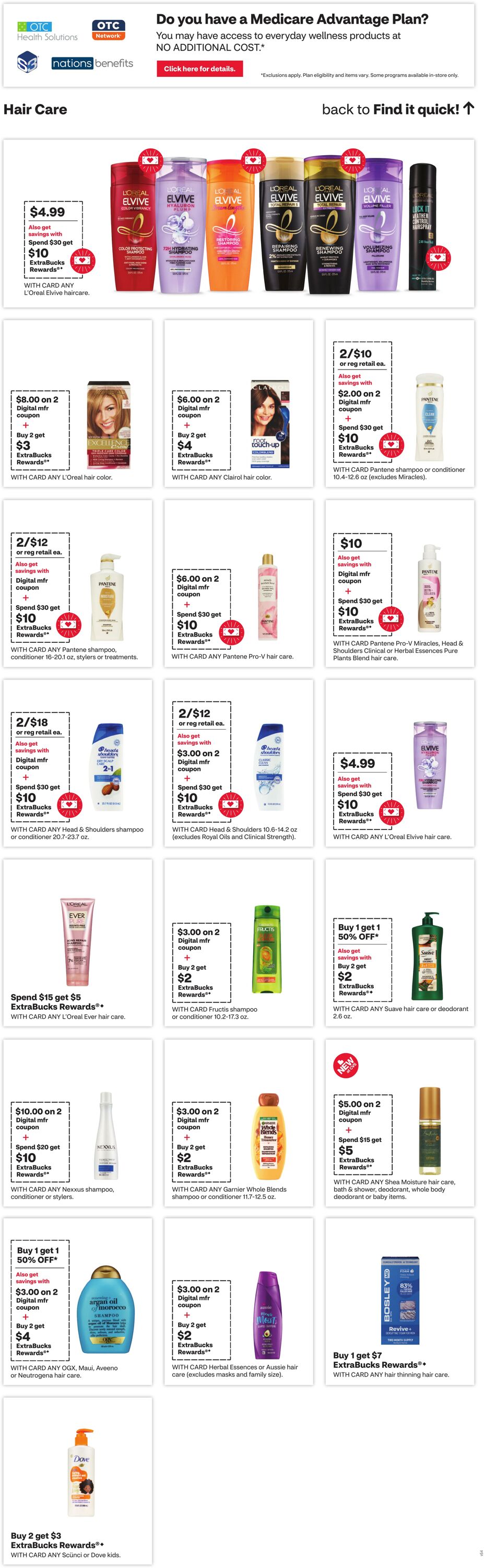 Weekly ad CVS Pharmacy 08/04/2024 - 08/10/2024