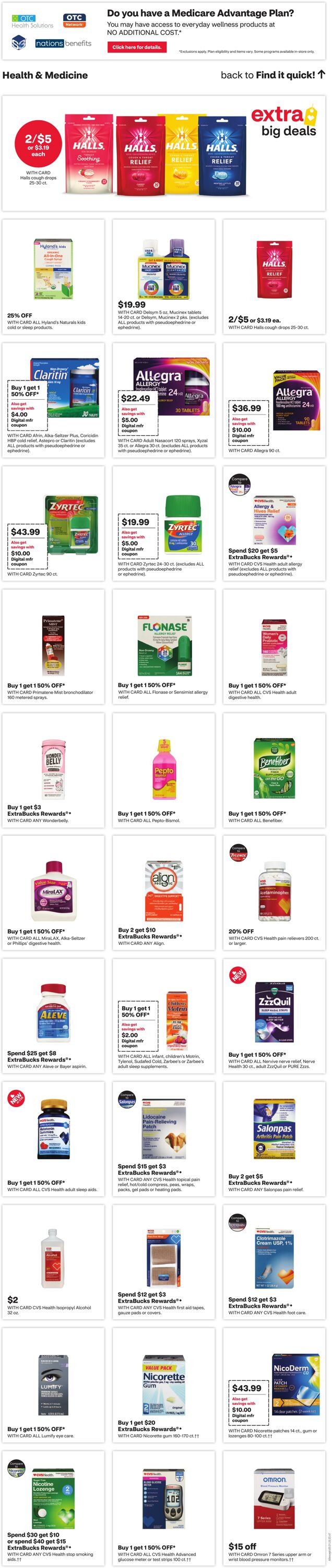 Weekly ad CVS Pharmacy 09/08/2024 - 09/14/2024