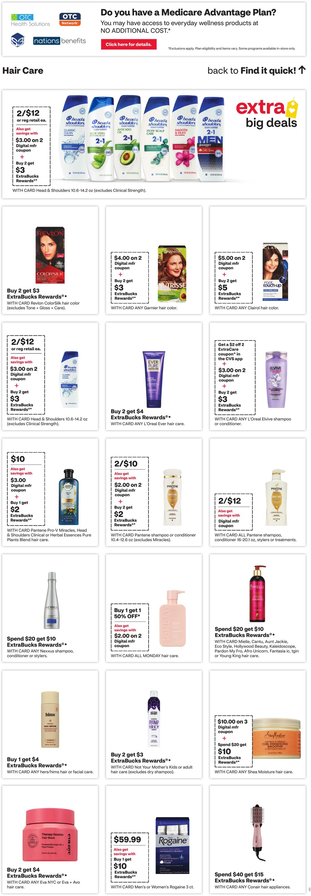 Weekly ad CVS Pharmacy 09/08/2024 - 09/14/2024