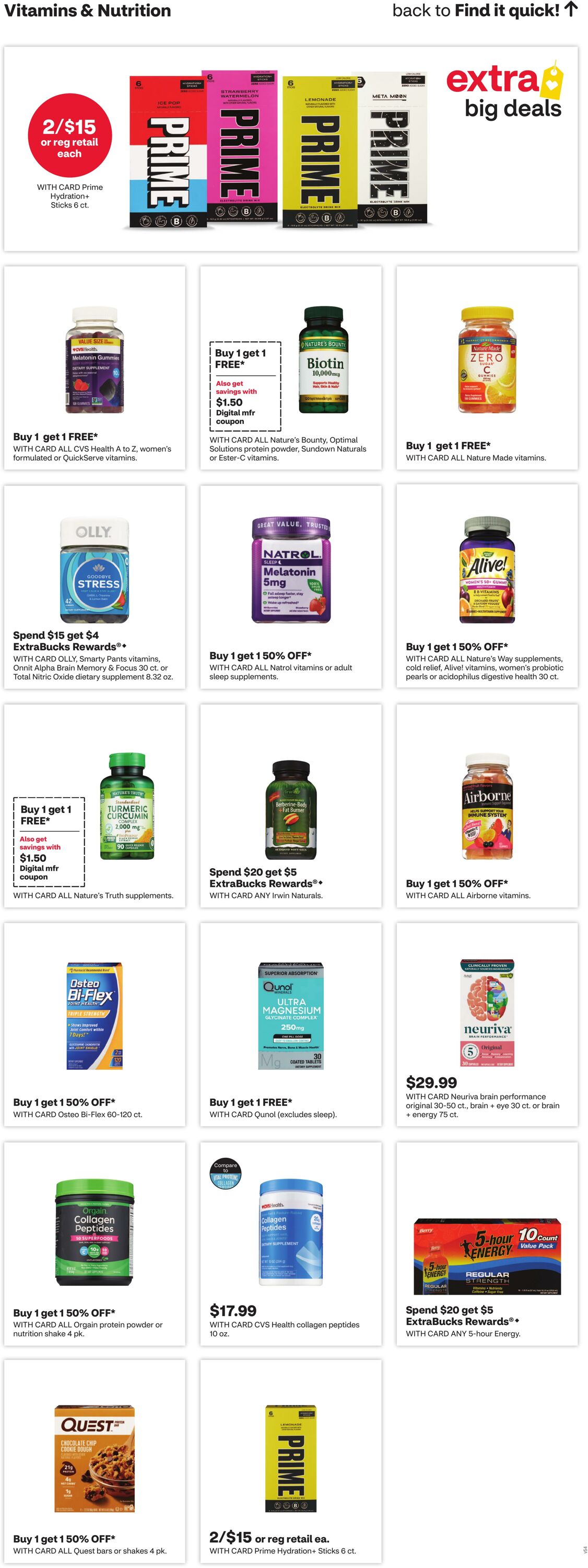 Weekly ad CVS Pharmacy 09/08/2024 - 09/14/2024