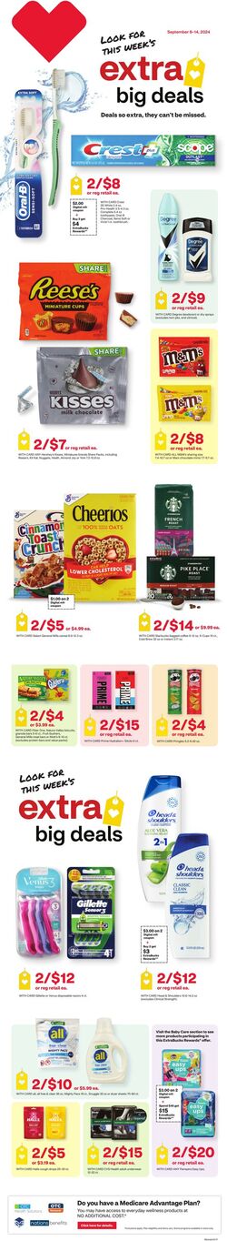 Weekly ad CVS Pharmacy 07/21/2024 - 07/27/2024