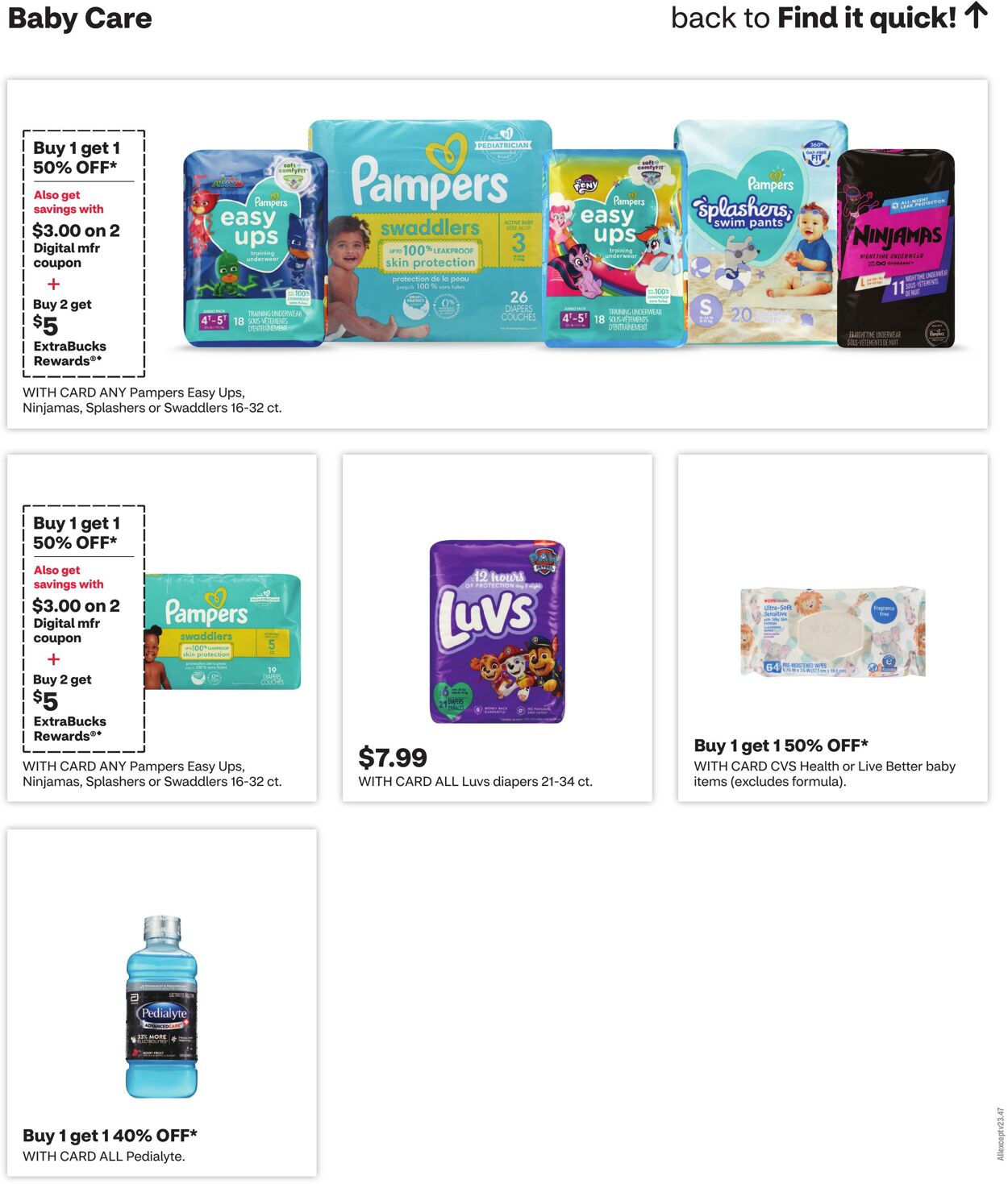 Weekly ad CVS Pharmacy 07/28/2024 - 08/03/2024