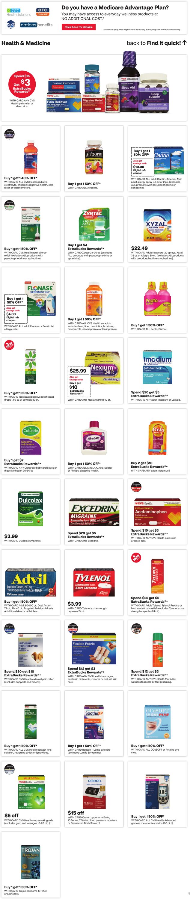 Weekly ad CVS Pharmacy 07/28/2024 - 08/03/2024