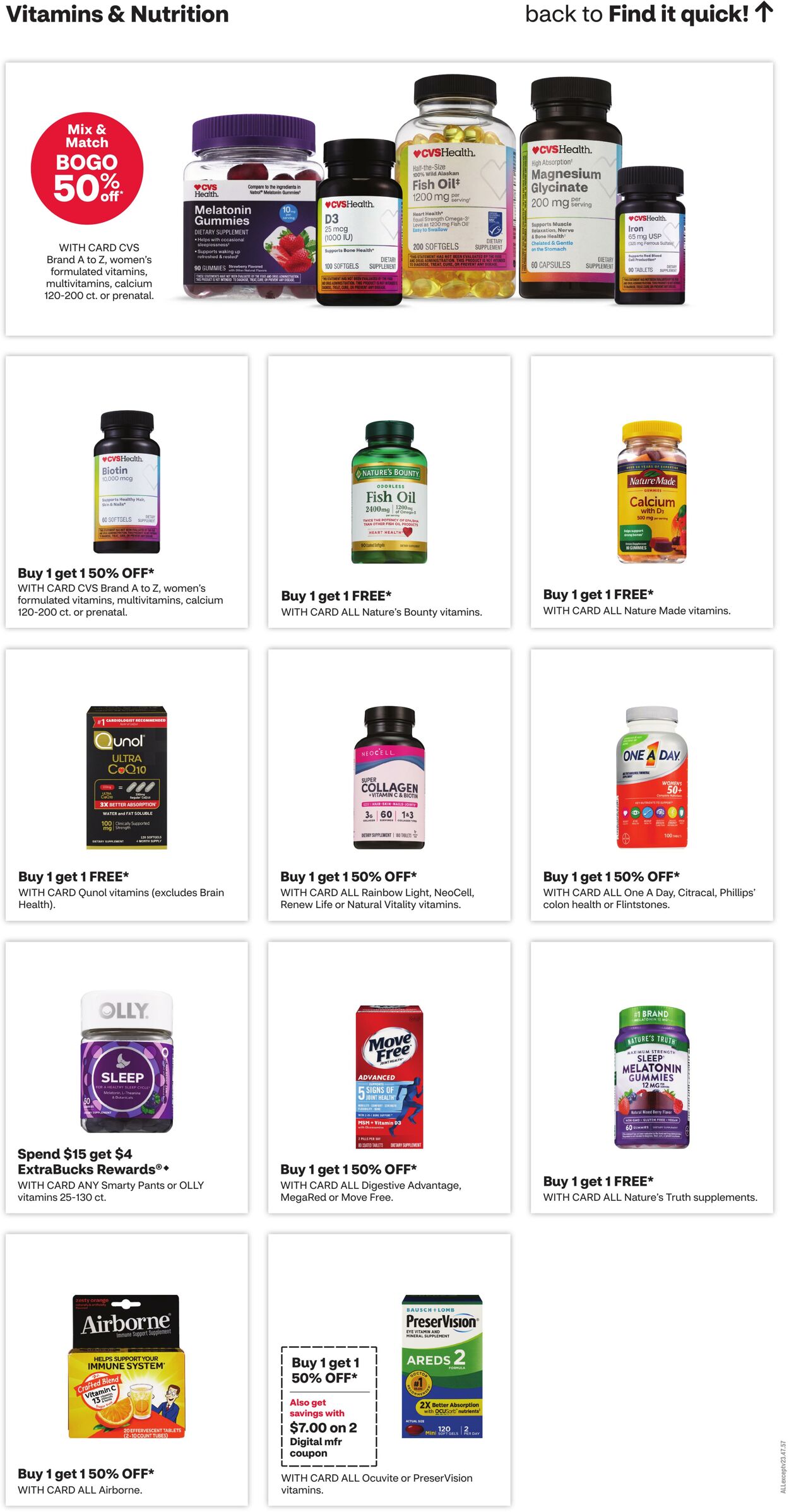 Weekly ad CVS Pharmacy 11/02/2025 - 11/08/2025