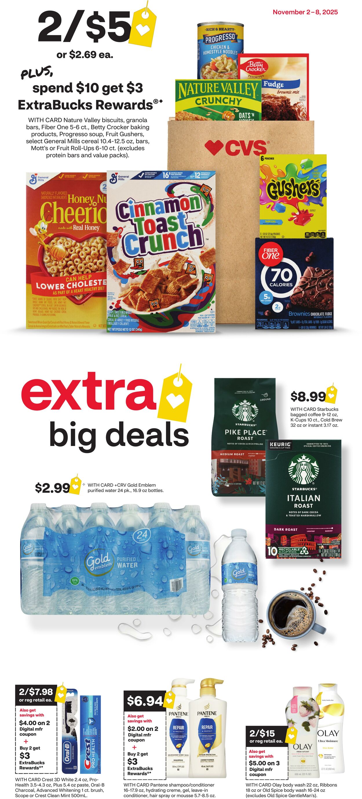 Weekly ad CVS Pharmacy 11/02/2025 - 11/08/2025