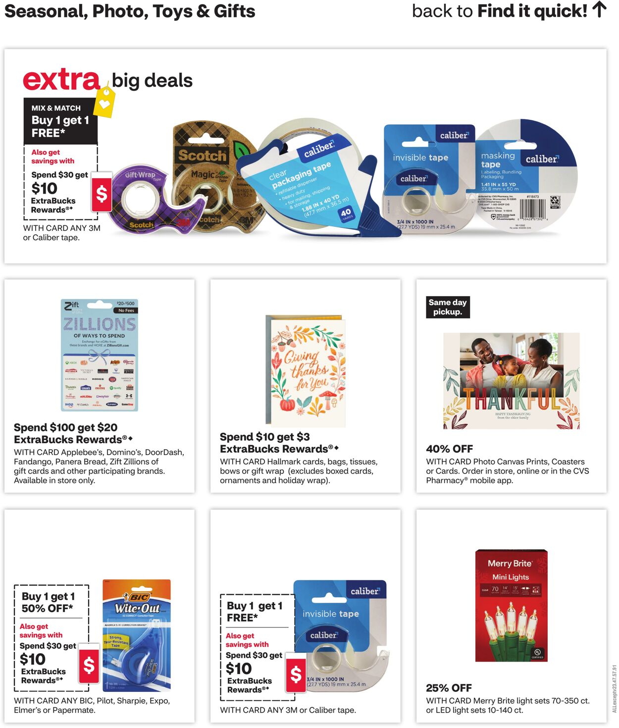 Weekly ad CVS Pharmacy 11/16/2025 - 11/22/2025