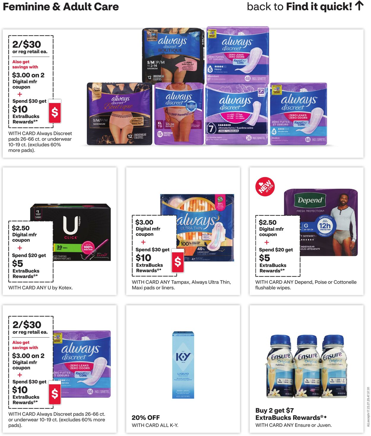 Weekly ad CVS Pharmacy 11/16/2025 - 11/22/2025