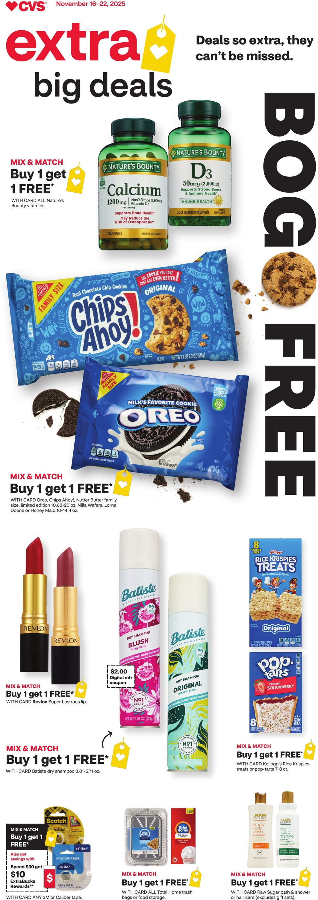 Weekly ad CVS Pharmacy 11/16/2025 - 11/22/2025