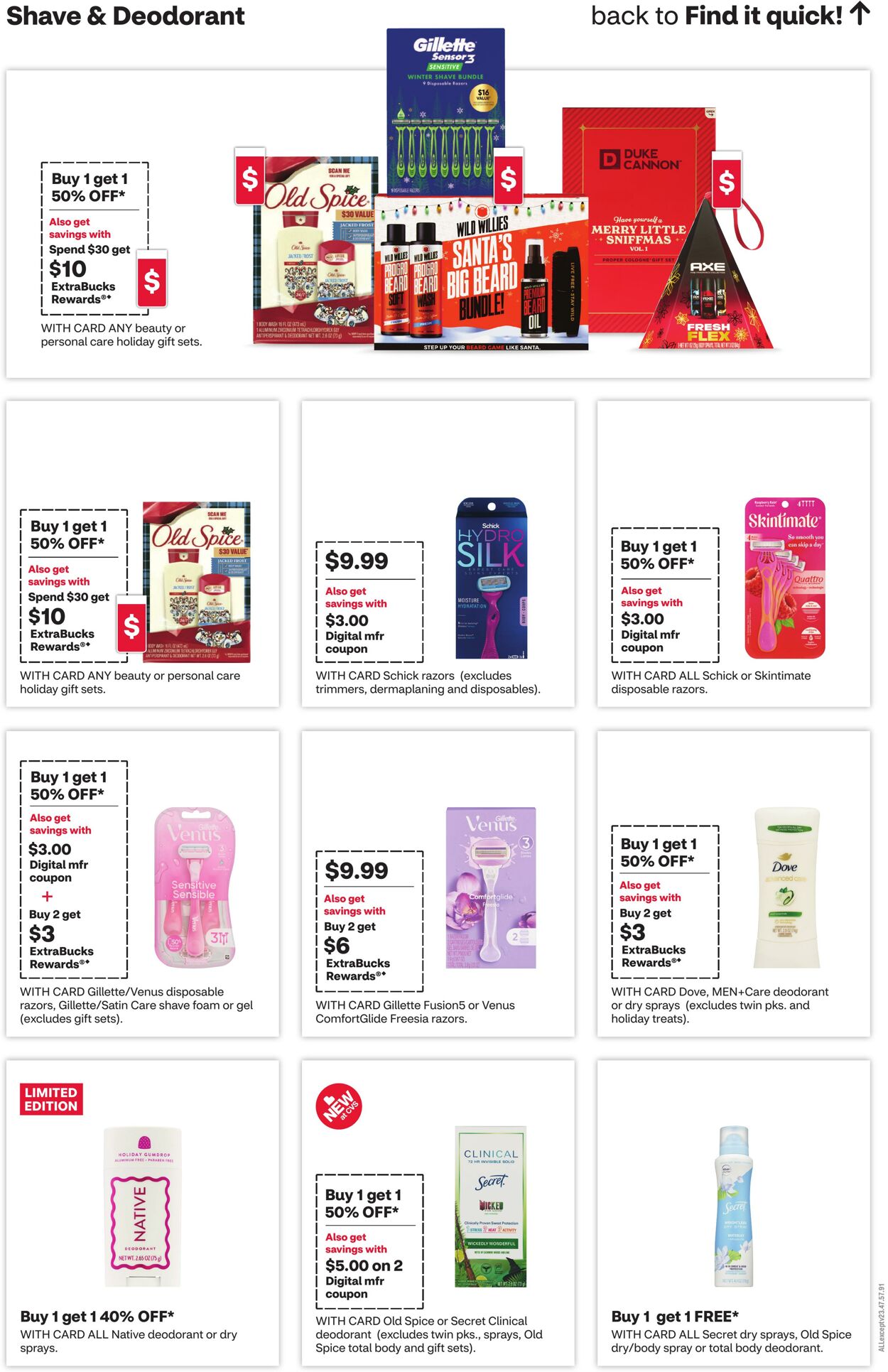 Weekly ad CVS Pharmacy 11/16/2025 - 11/22/2025