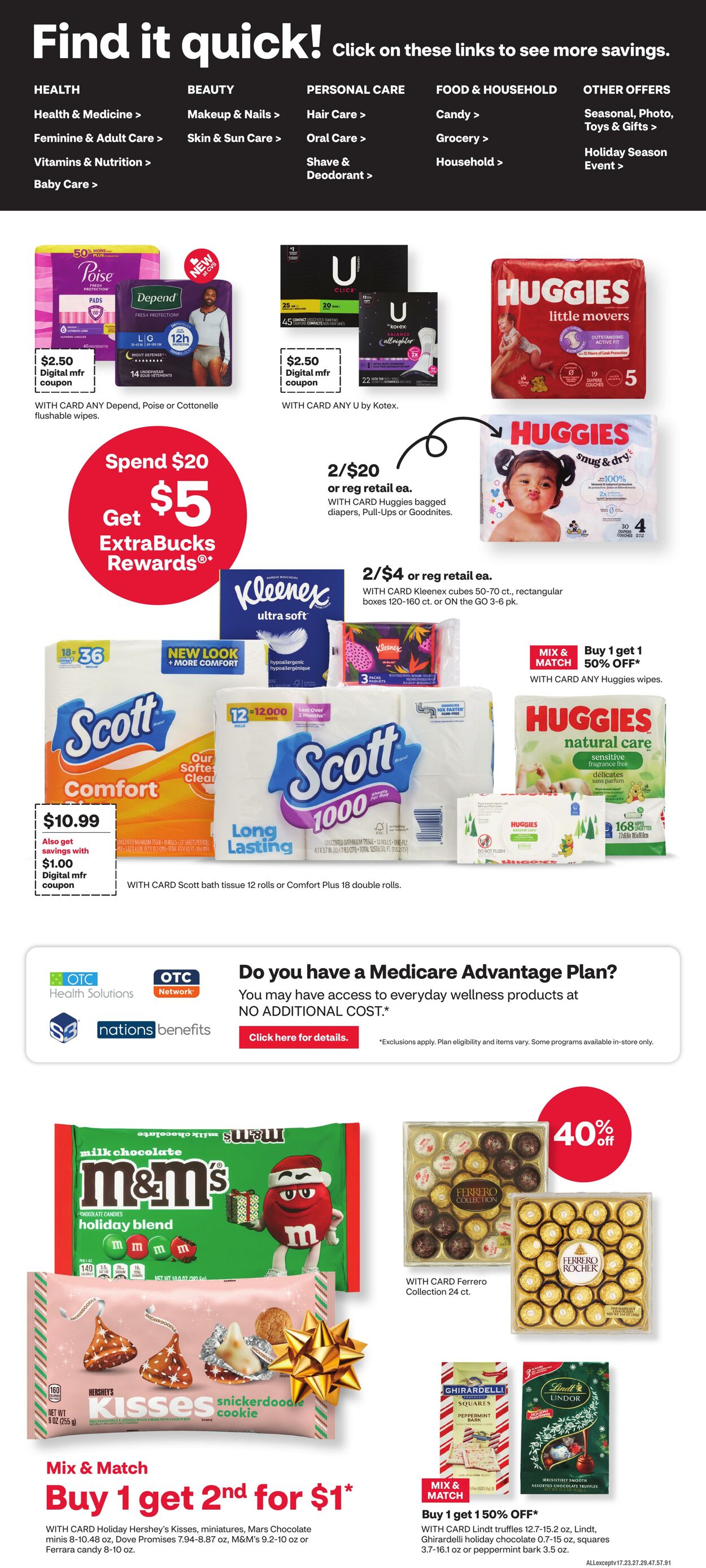 Weekly ad CVS Pharmacy 11/16/2025 - 11/22/2025