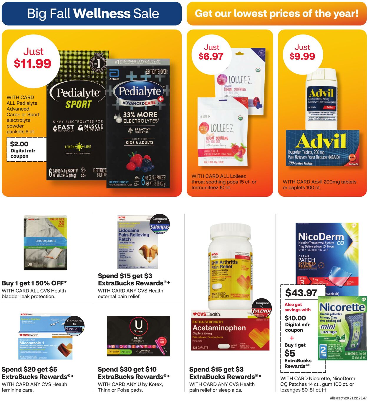 Weekly ad CVS Pharmacy 09/15/2024 - 09/21/2024