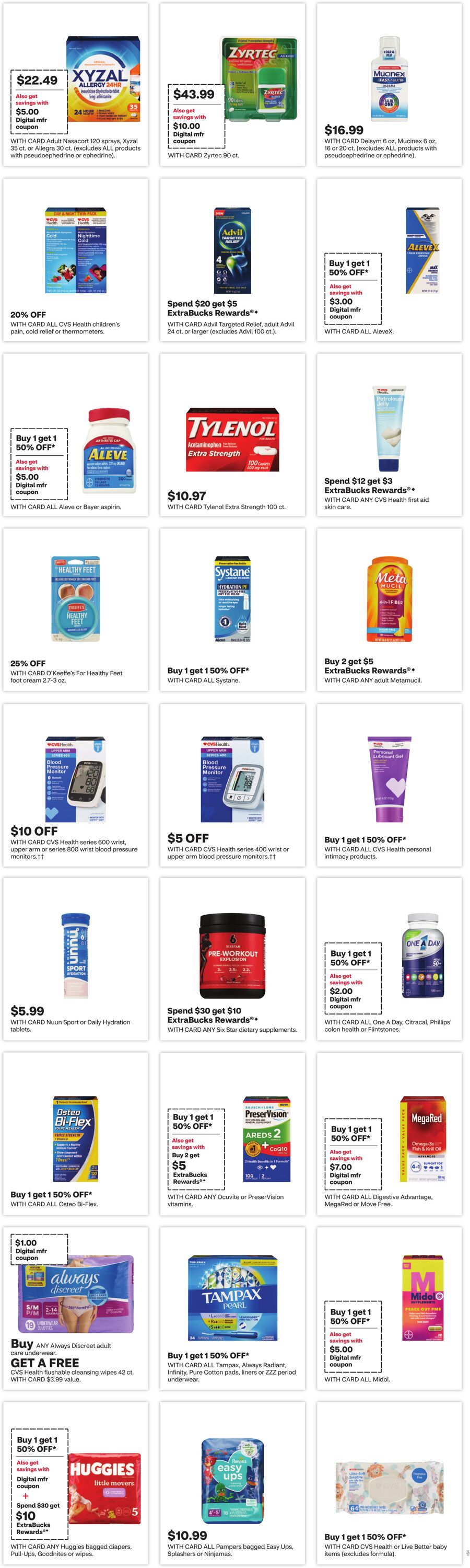 Weekly ad CVS Pharmacy 09/15/2024 - 09/21/2024