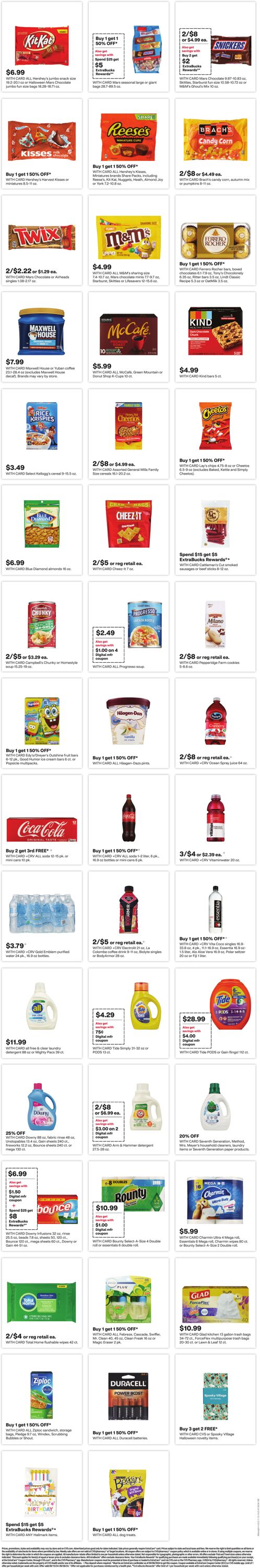 Weekly ad CVS Pharmacy 09/15/2024 - 09/21/2024