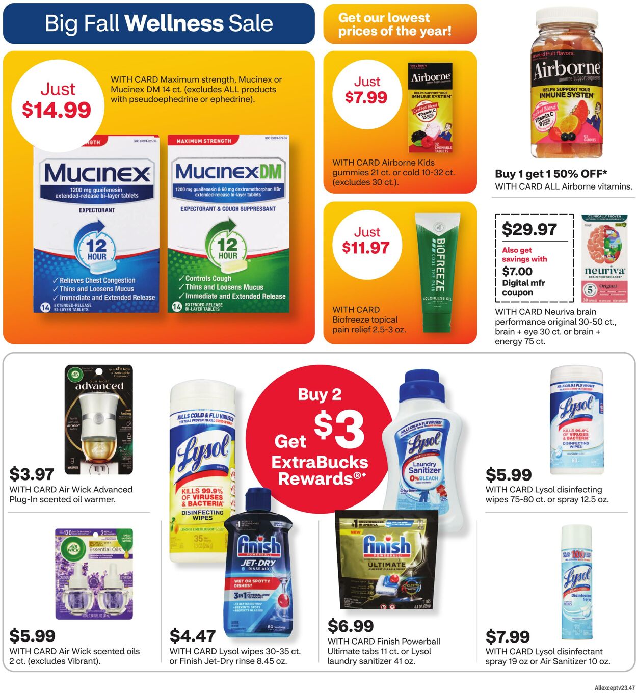 Weekly ad CVS Pharmacy 09/15/2024 - 09/21/2024