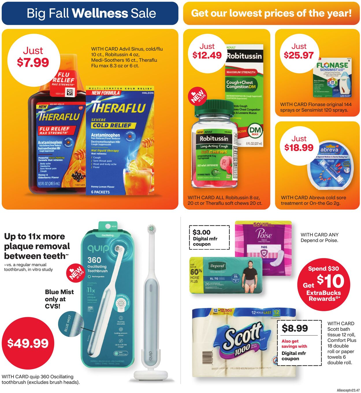 Weekly ad CVS Pharmacy 09/15/2024 - 09/21/2024