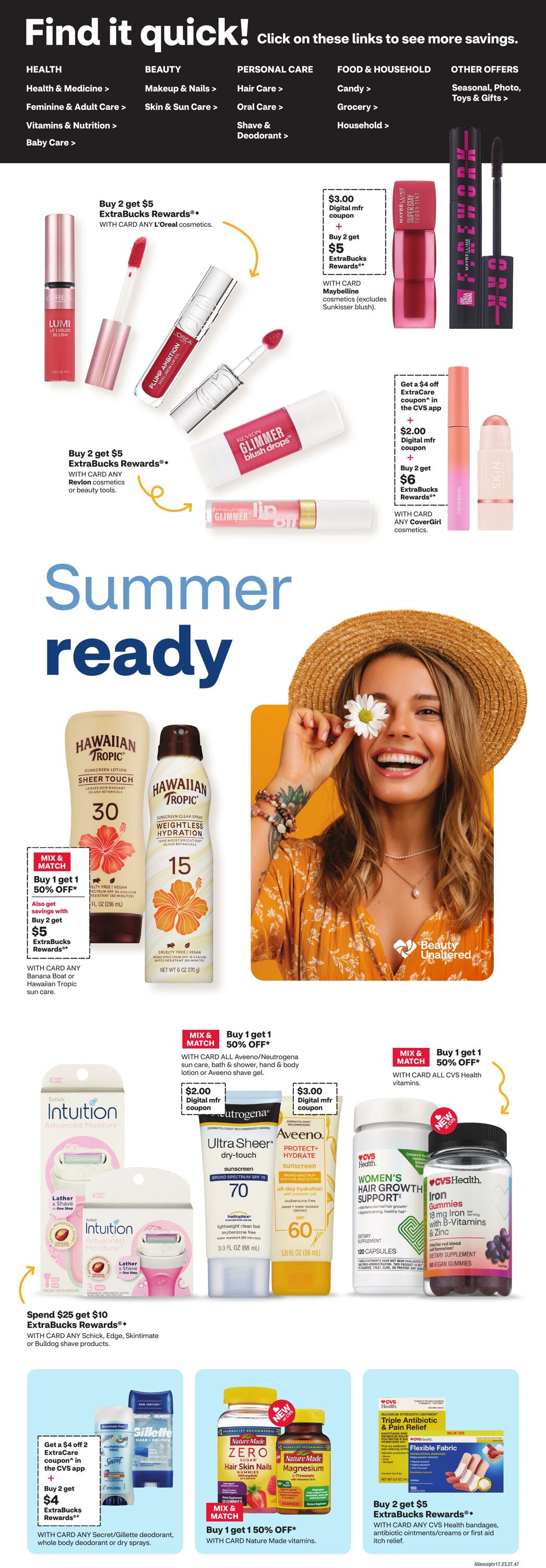 Weekly ad CVS Pharmacy 07/13/2025 - 07/19/2025
