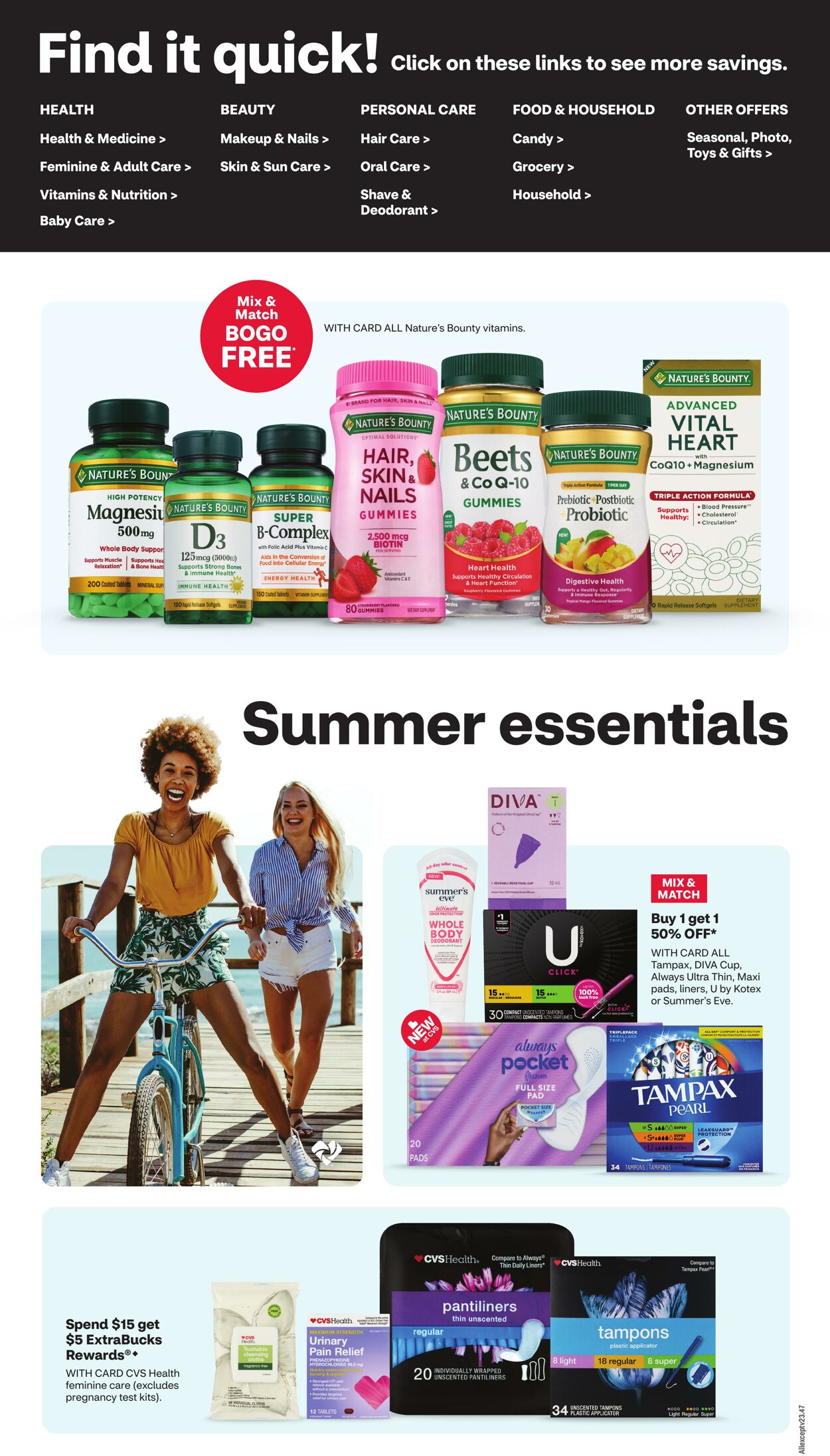 Weekly ad CVS Pharmacy 07/13/2025 - 07/19/2025