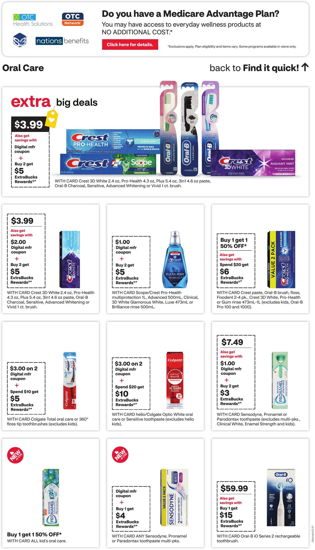 Weekly ad CVS Pharmacy 07/13/2025 - 07/19/2025