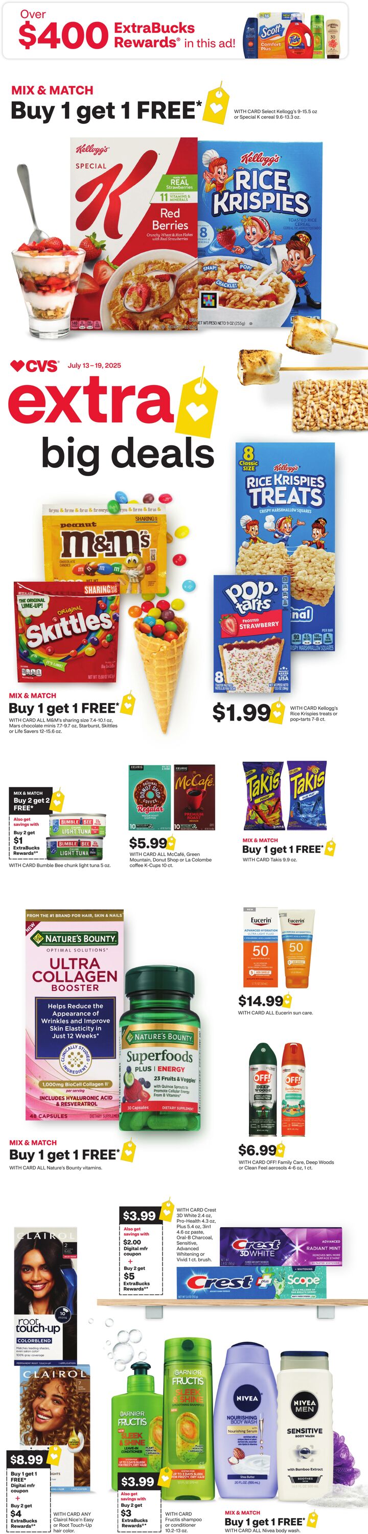 Weekly ad CVS Pharmacy 07/13/2025 - 07/19/2025
