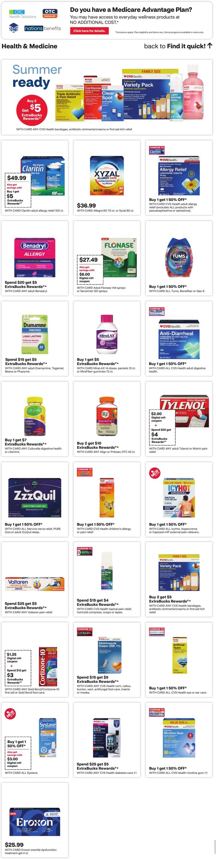 Weekly ad CVS Pharmacy 07/13/2025 - 07/19/2025