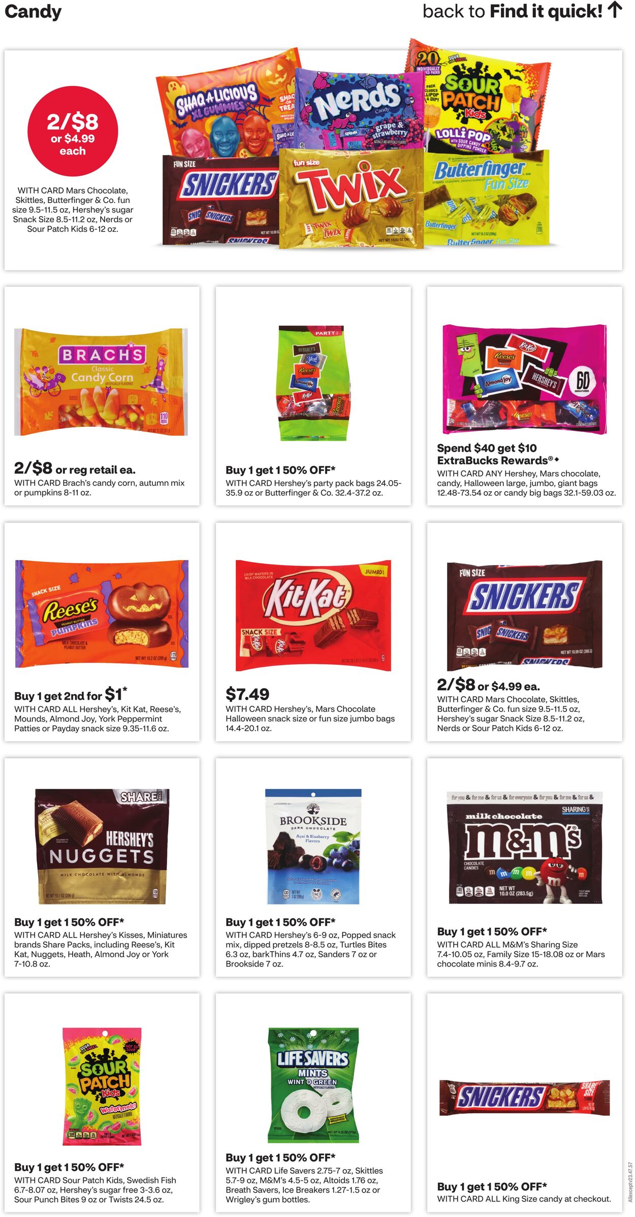 Weekly ad CVS Pharmacy 09/28/2025 - 10/04/2025