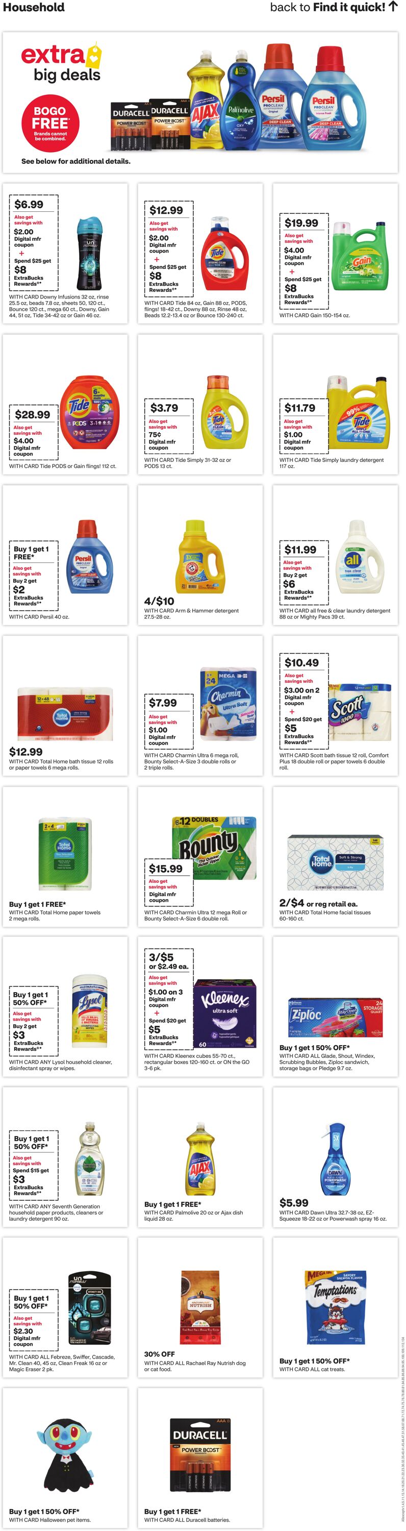 Weekly ad CVS Pharmacy 10/13/2024 - 10/19/2024