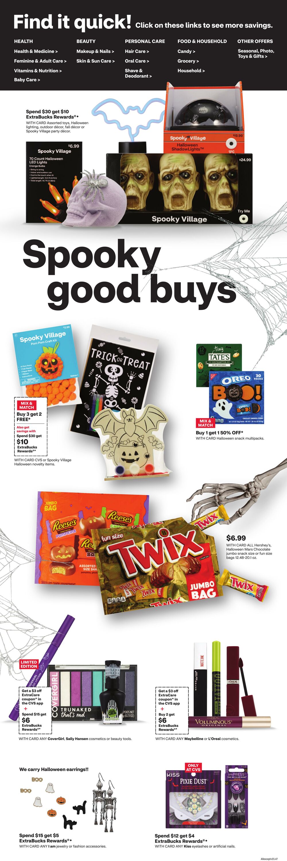 Weekly ad CVS Pharmacy 10/13/2024 - 10/19/2024