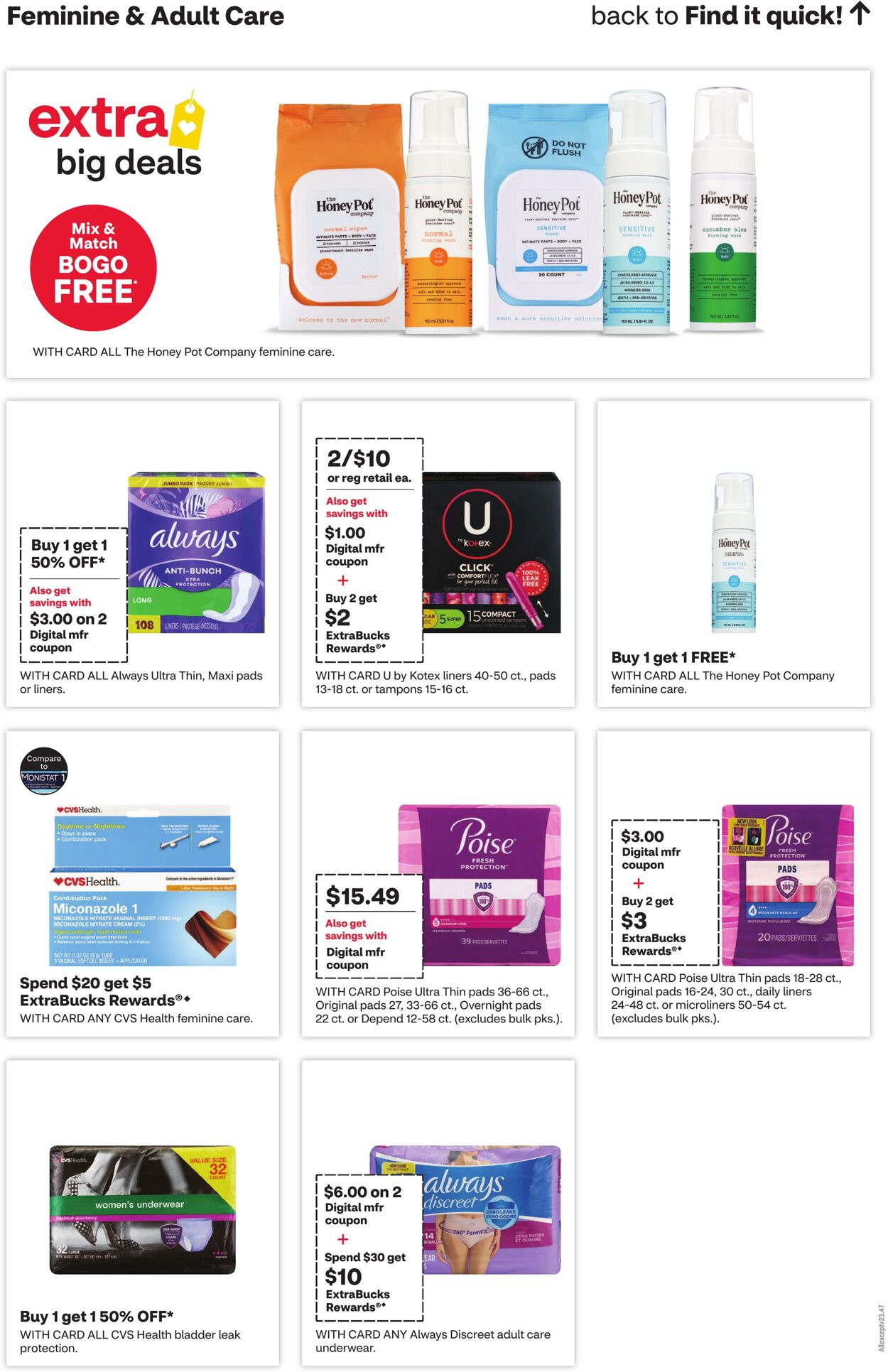 Weekly ad CVS Pharmacy 10/13/2024 - 10/19/2024