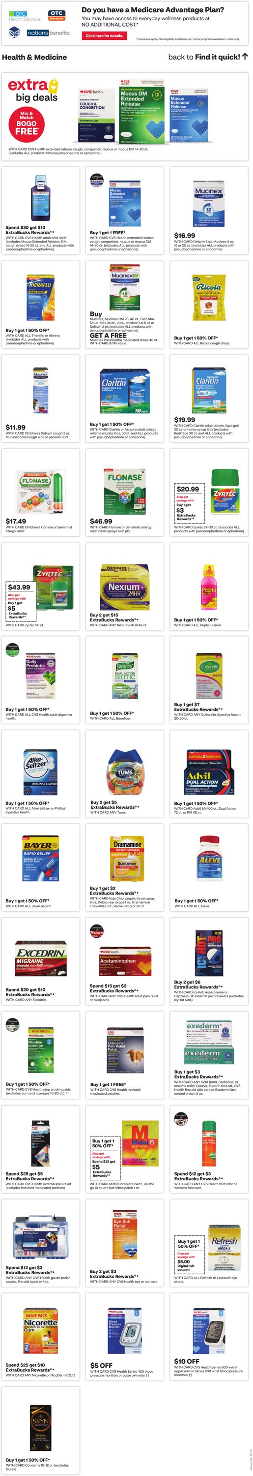 Weekly ad CVS Pharmacy 10/13/2024 - 10/19/2024