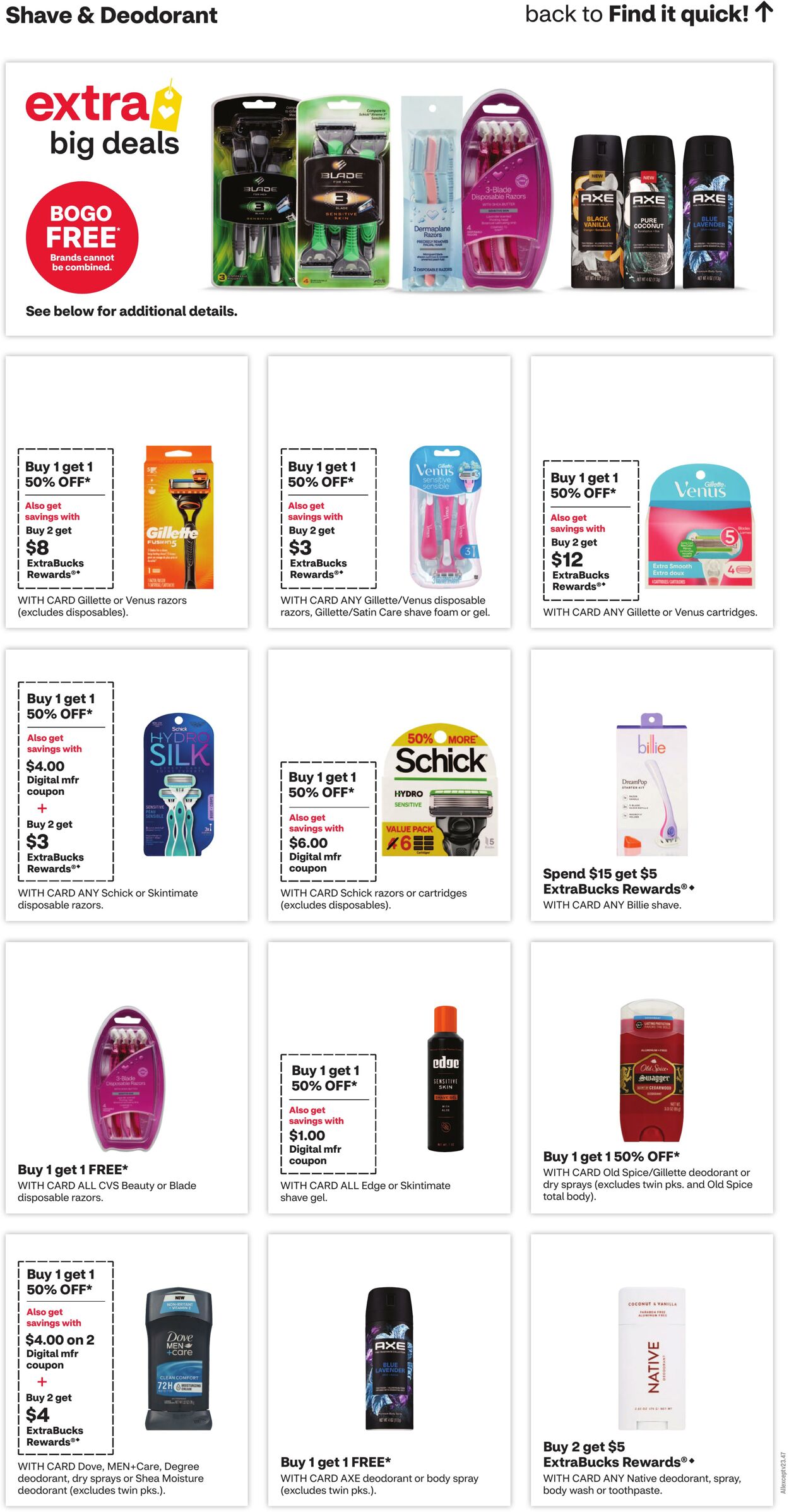 Weekly ad CVS Pharmacy 10/13/2024 - 10/19/2024