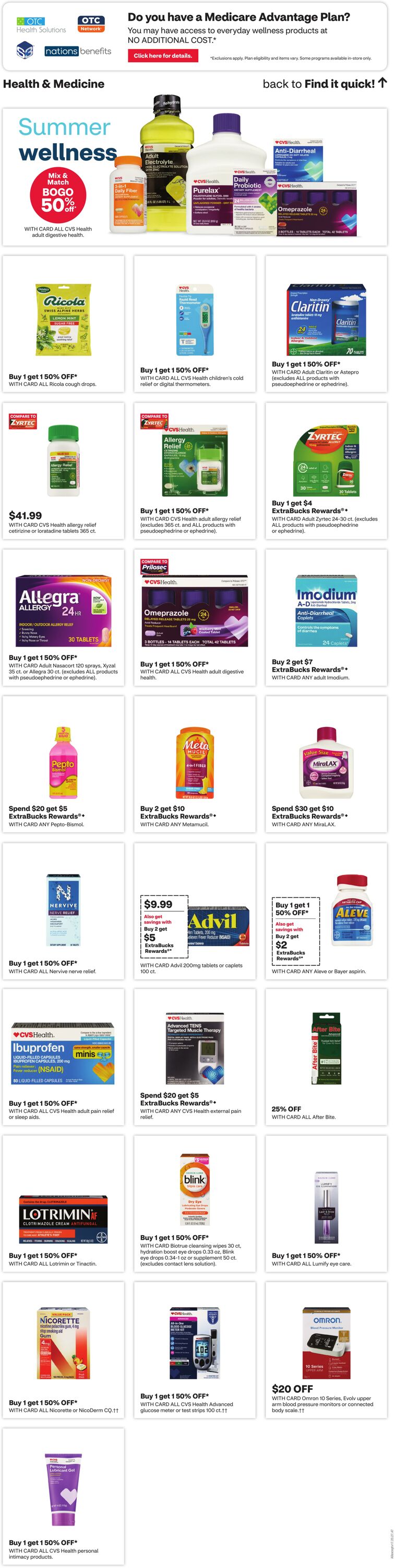 Weekly ad CVS Pharmacy 07/27/2025 - 08/02/2025