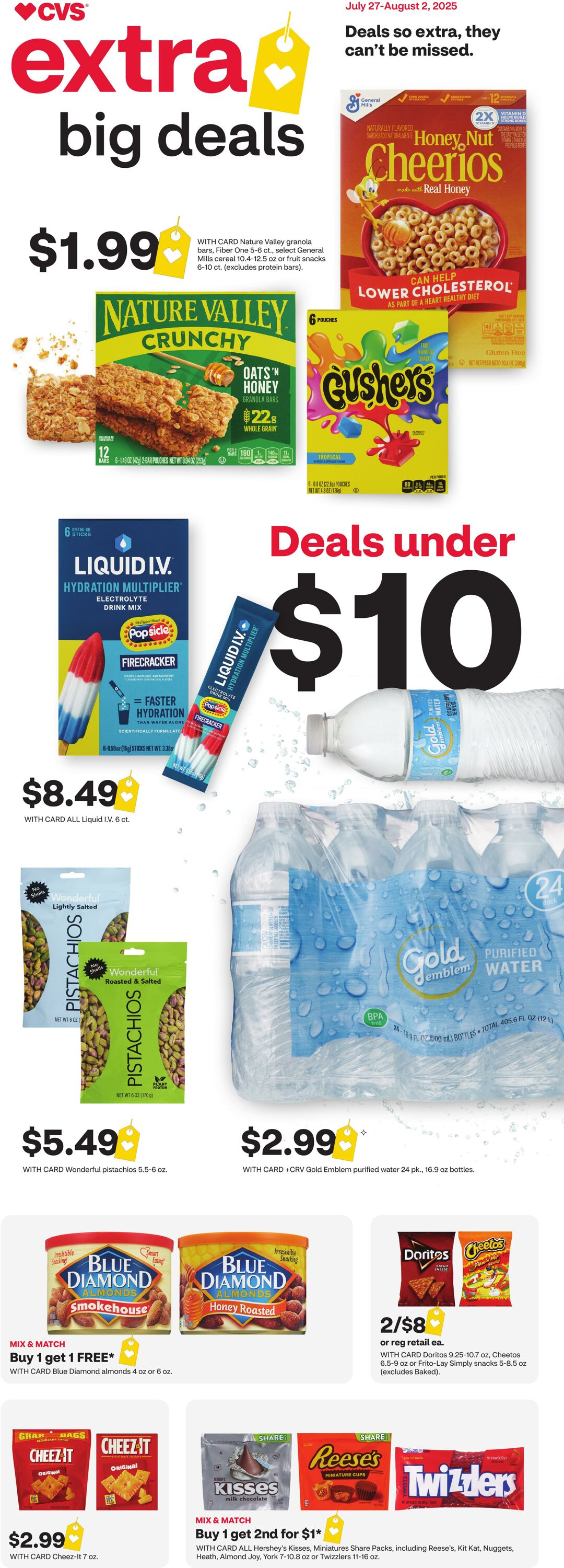 Weekly ad CVS Pharmacy 07/27/2025 - 08/02/2025