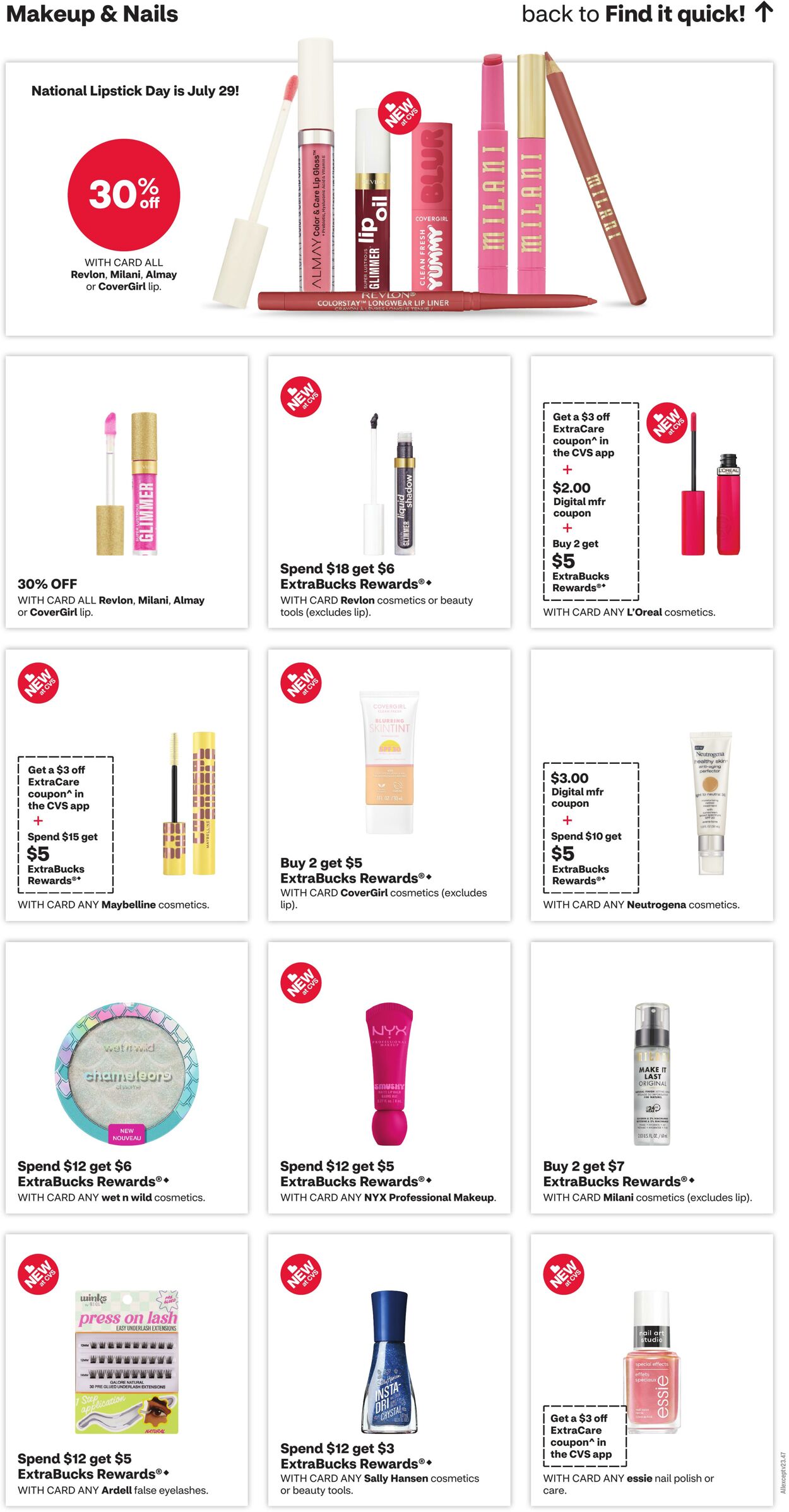 Weekly ad CVS Pharmacy 07/27/2025 - 08/02/2025