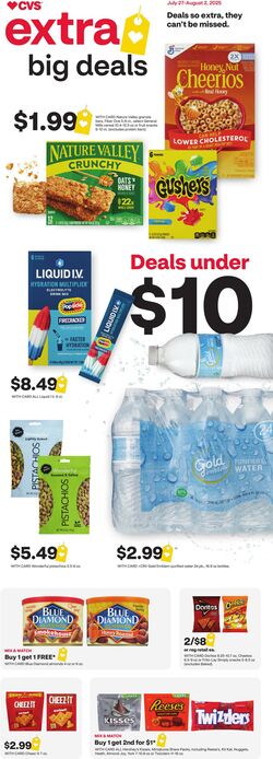 Weekly ad CVS Pharmacy 07/27/2025 - 08/02/2025