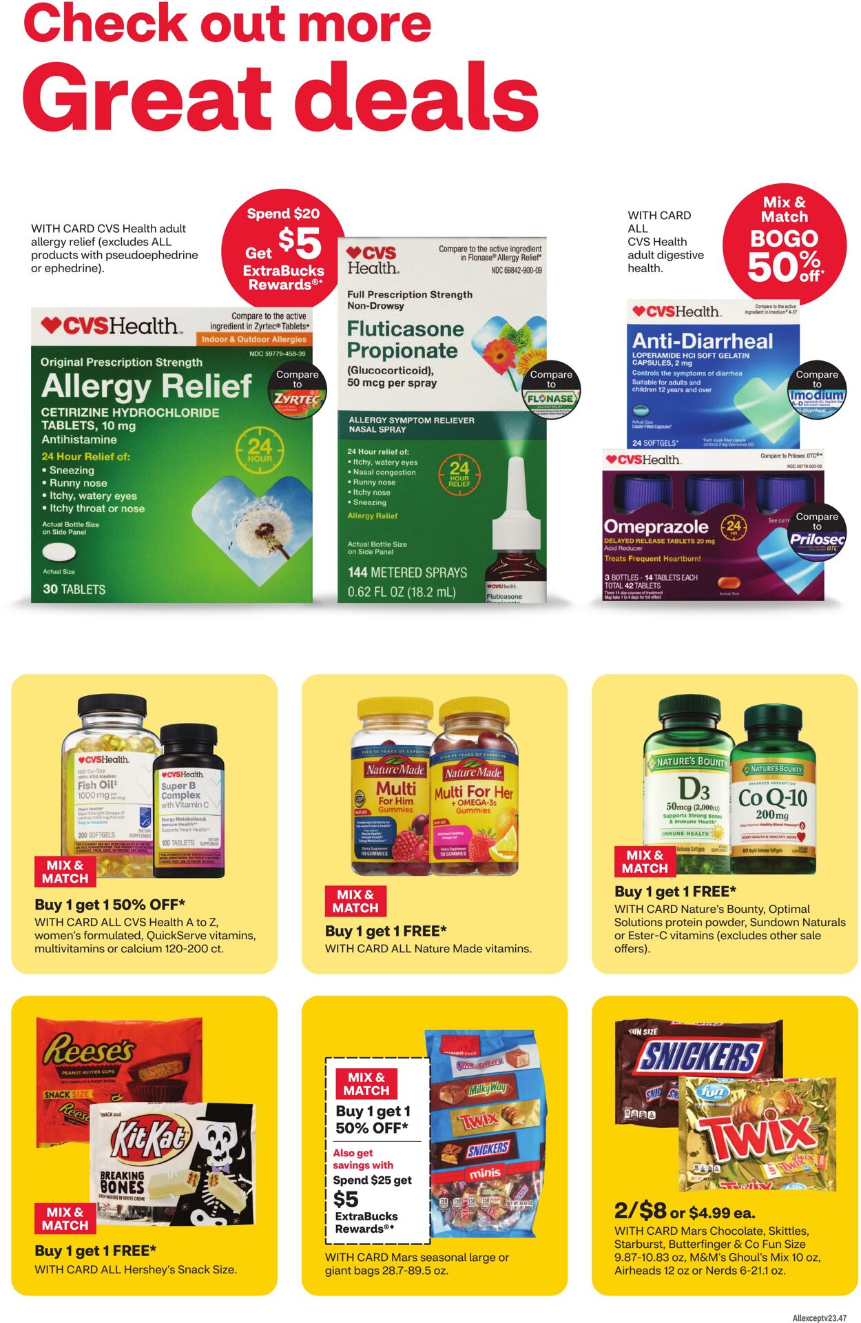 Weekly ad CVS Pharmacy 09/29/2024 - 10/05/2024