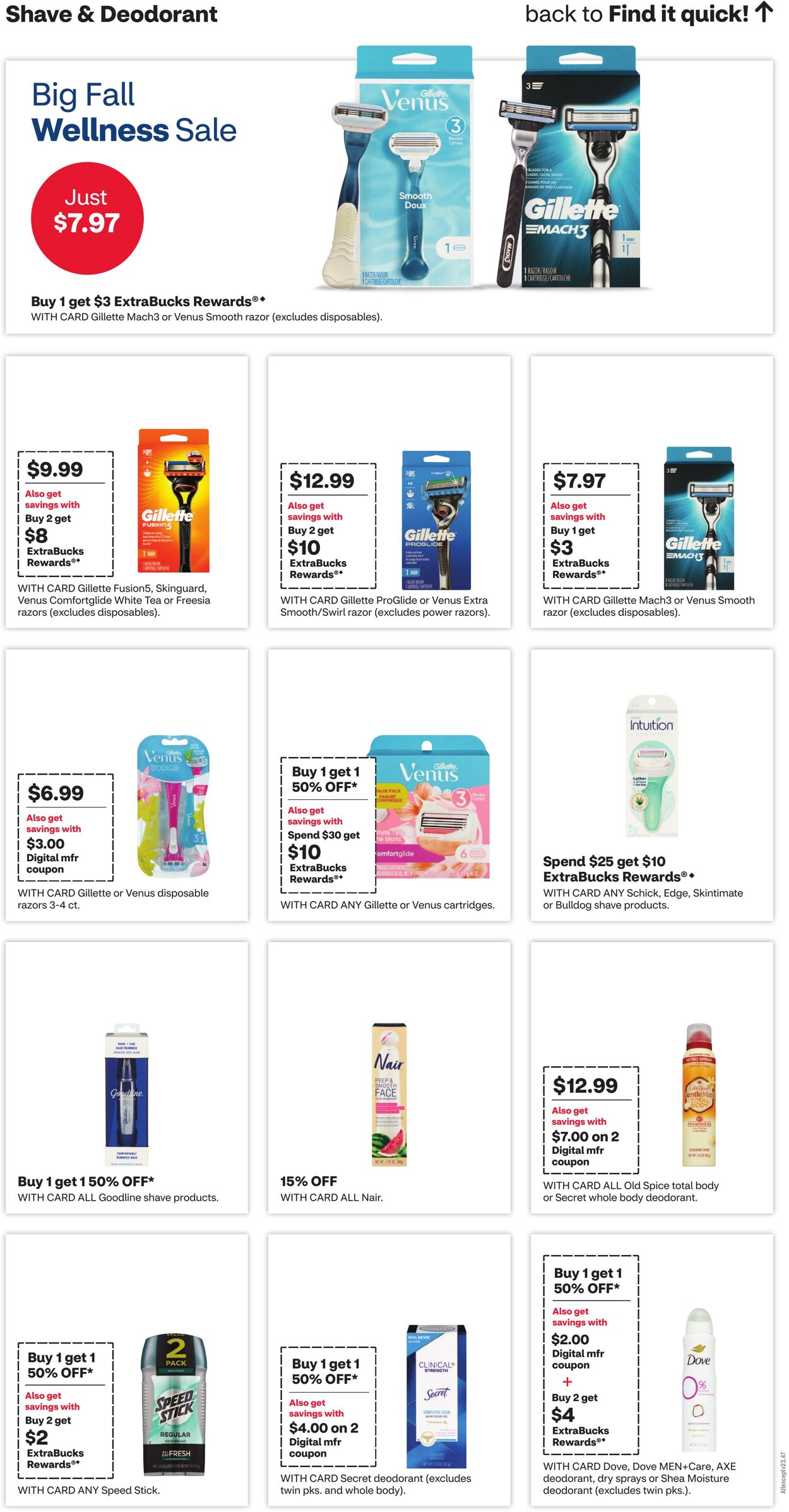 Weekly ad CVS Pharmacy 09/29/2024 - 10/05/2024