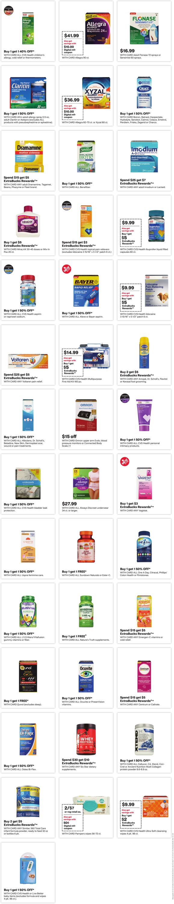 Weekly ad CVS Pharmacy 08/18/2024 - 08/24/2024